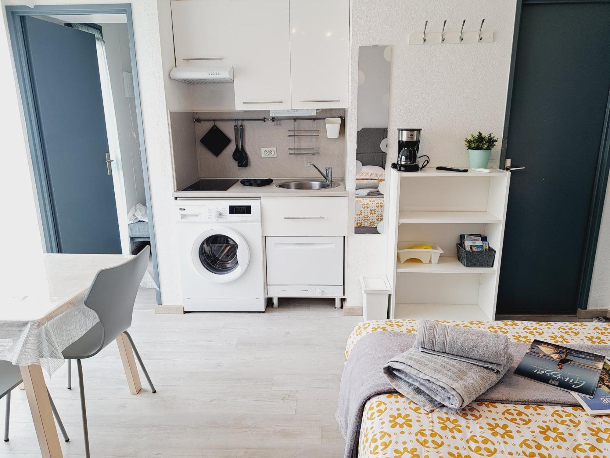 Studio Moderne - Plage Du Grazel Gruissan Exteriér fotografie